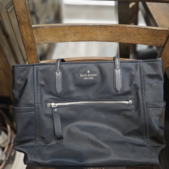 kate spade Handbags - Kate Spade Black Nylon Briefcase